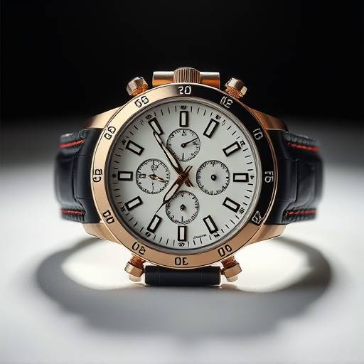 A professional product shot of a luxury watch